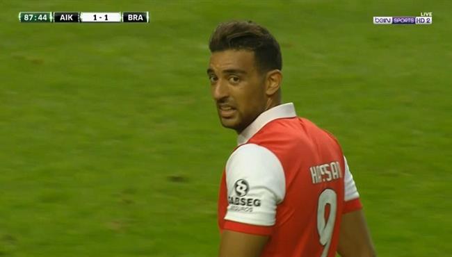 لمسات أحمد حسن كوكا فى مباراة ايك سولنا وسبورتينج براغا 1 1 الدورى الاوروبي