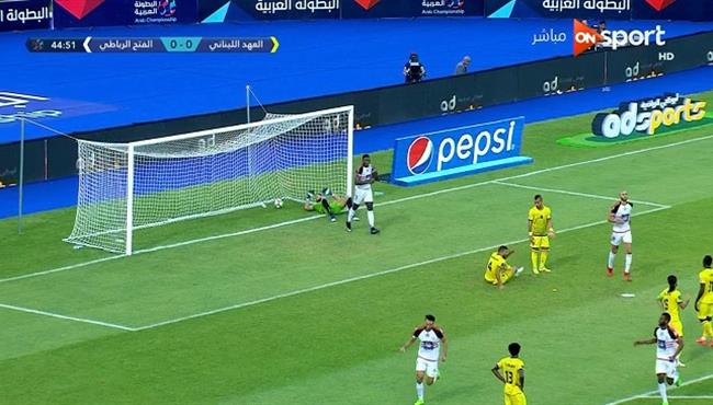 اهداف مباراة العهد والفتح الرباطي 1 1 البطولة العربية للأنديه