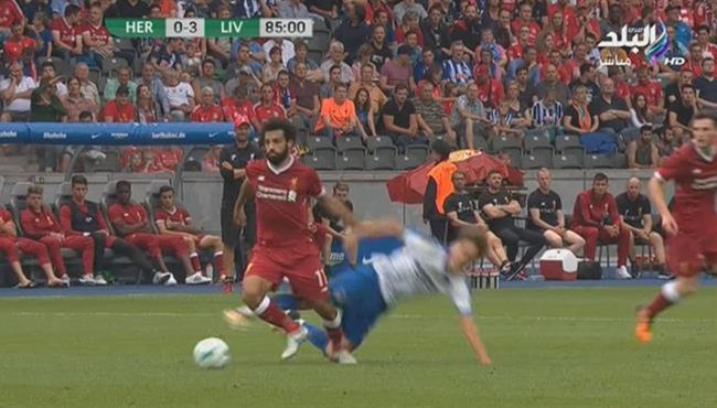 ملخص لمسات محمد صلاح فى مباراة ليفربول وهرتا بيرلين