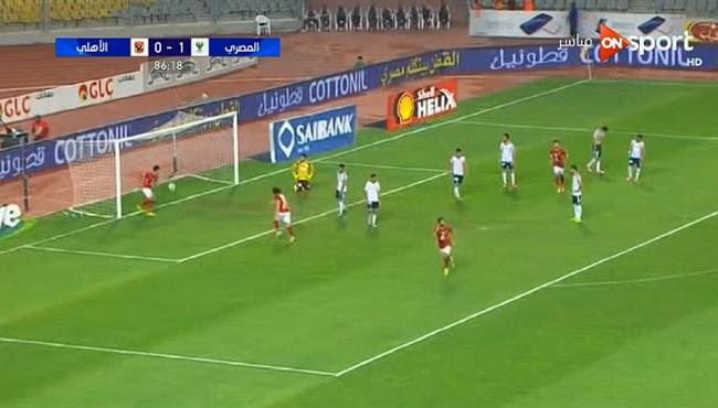 هدف صالح جمعه الرائع في مرمي المصري 1 1 الدوري المصري