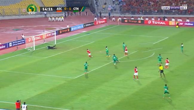 هدف عمرو جمال فى مرمى القطن الكاميروني 1 1 دوري ابطال افريقيا