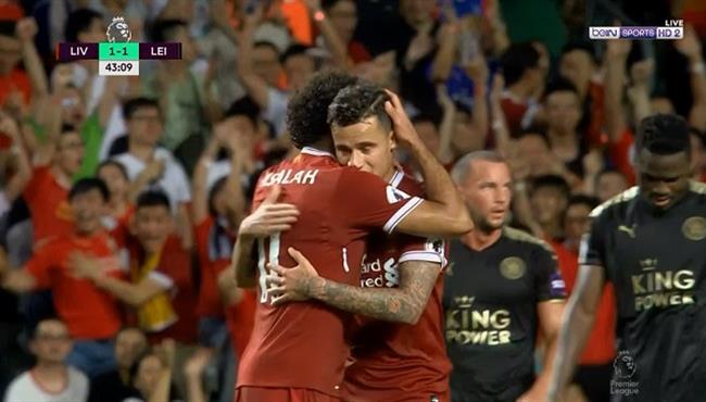 هدف كوتينهو الرائع في مرمي ليستر سيتي 2 1 مباراة وديه