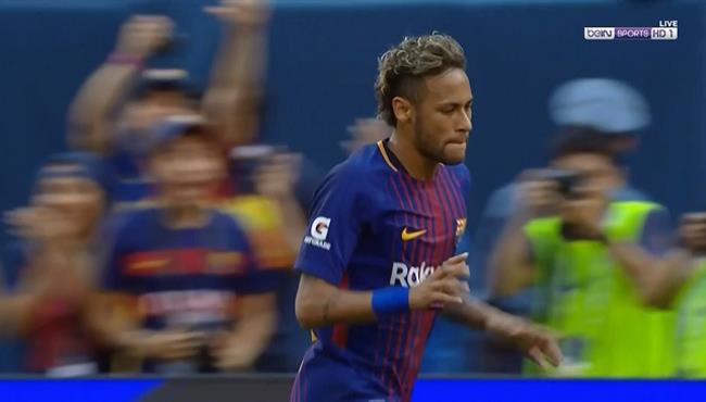هدف نيمار الثاني في مرمي يوفنتوس 2 0 الكأس الدولية للأبطال