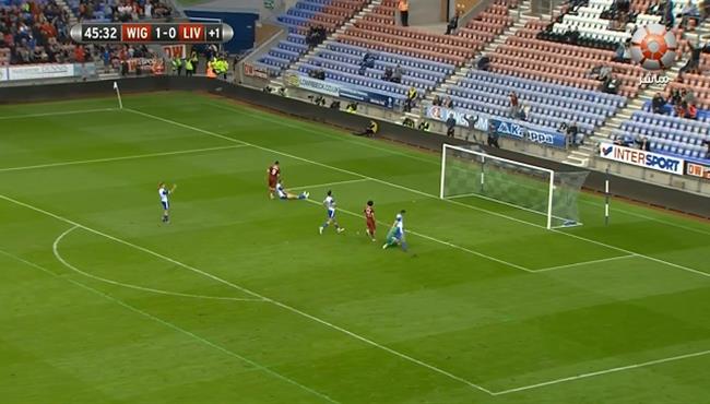 اهداف مباراة ليفربول وويجان 1 1 مباراة وديه