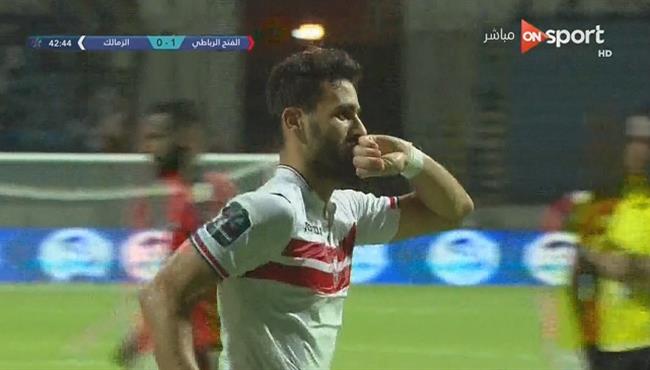 هدف باسم مرسى فى مرمي الفتح الرباطى 1 1 البطولة العربية للأندية