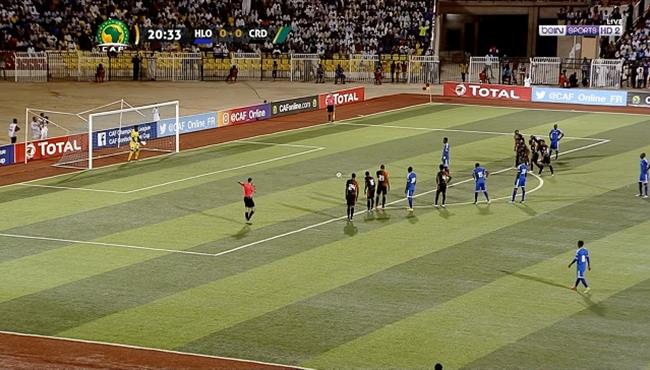 هدف هلال الابيض الاول في مرمي ريكريتيفو 1 0 الكونفيدرالية الافريقية