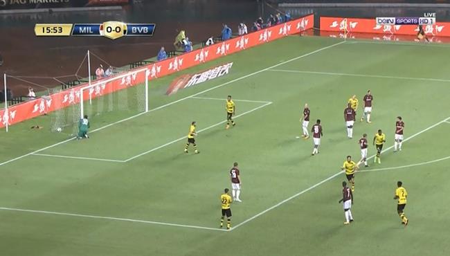 هدف نوري شاهين في مرمي ميلان 1 0 الكأس الدولية للأبطال الصين