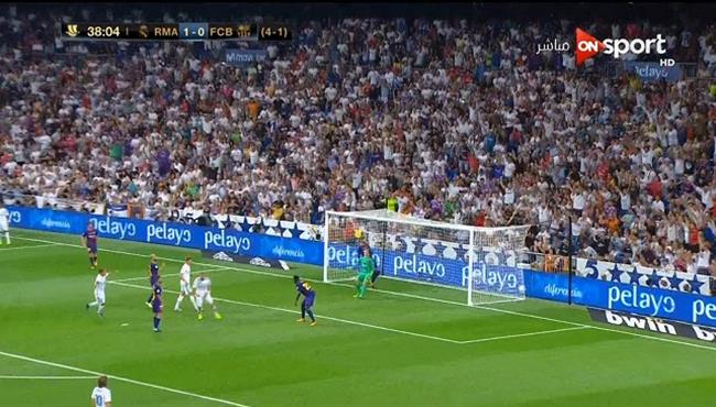 هدف بنزيما في مرمي برشلونه 2 0 تعليق فهد العتيبي