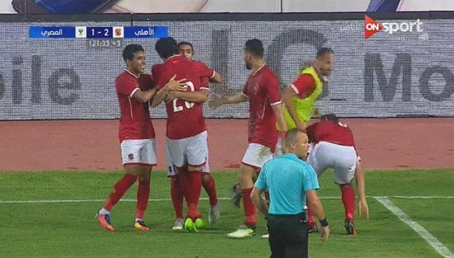 هدف احمد فتحي القاتل في مرمي المصري