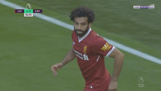 ملخص لمسات محمد صلاح فى مباراة ليفربول وكريستال بالاس