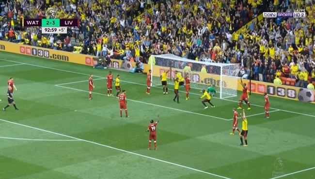 هدف تعادل واتفورد القاتل مع ليفربول 3 3 الدوري الانجليزي