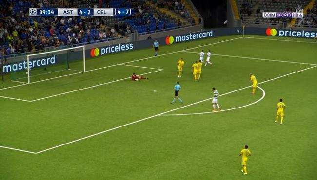 اهداف مباراة لوكومتيف أستانا و سلتيك 4 3 دوري ابطال اوروبا