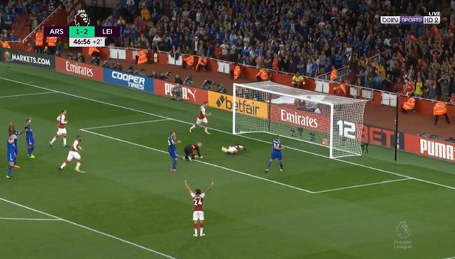 هدف ويلبيك في مرمي ليستر سيتي 2 2 الدوري الانجليزي