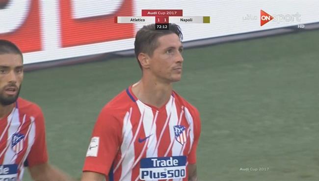 هدف فرناندو توريس الرائع فى مرمى نابولي 1 1 كأس أودي
