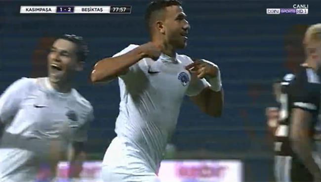 هدف تريزيجيه الرائع في مرمى بشكتاش ويحتفل على طريقة رونالدو