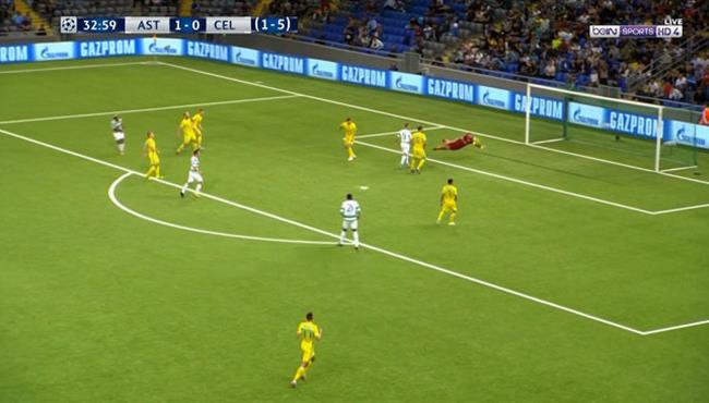 هدف سيلتك الأول الرائع فى مرمى أستانا 1 1 دورى أبطال أوروبا