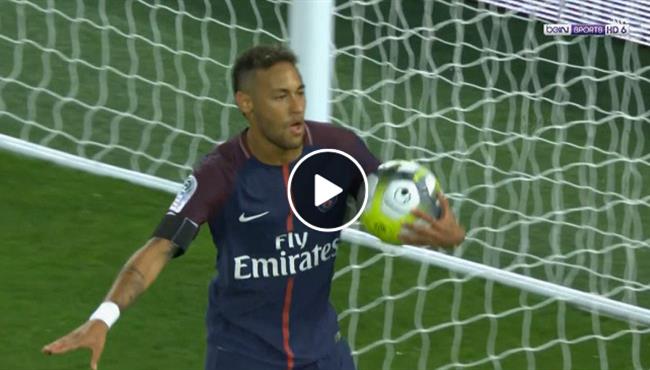 هدف نيمار الاول فى مرمى تولوز بالدورى الفرنسى