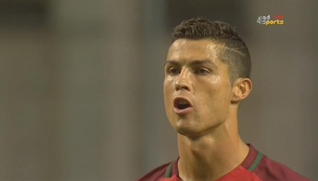 هدف كريستيانو رونالدو الثانى فى مرمي جزر فارو 2 0 تصفيات كأس العالم