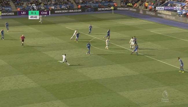 هدف كانتى الرائع فى مرمي ليستر سيتي 2 0 الدورى الانجليزي
