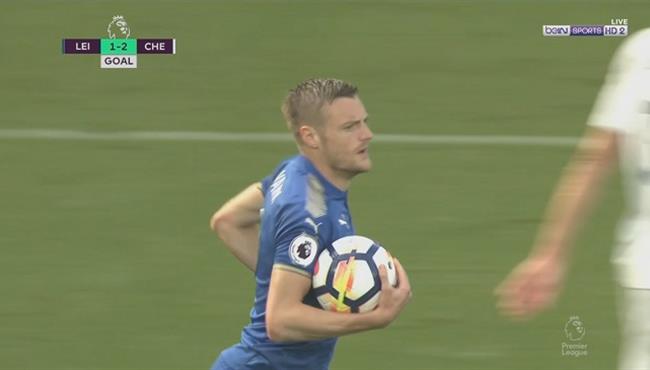 هدف فاردي فى مرمي تشيلسى 1 2 الدورى الانجليزي