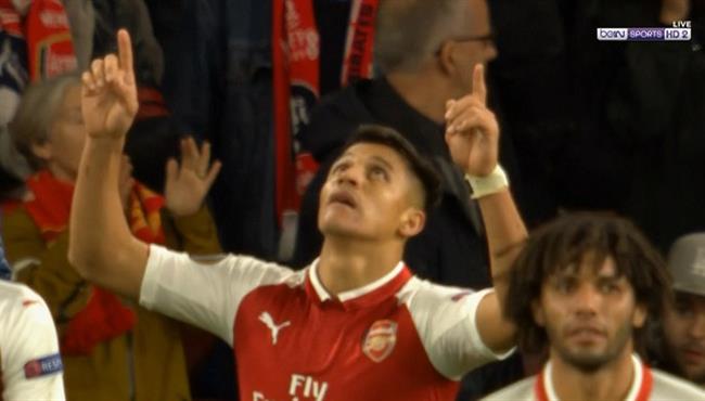 هدف سانشيز الرائع في مرمي كولن 2 1 الدوري الاوروبي