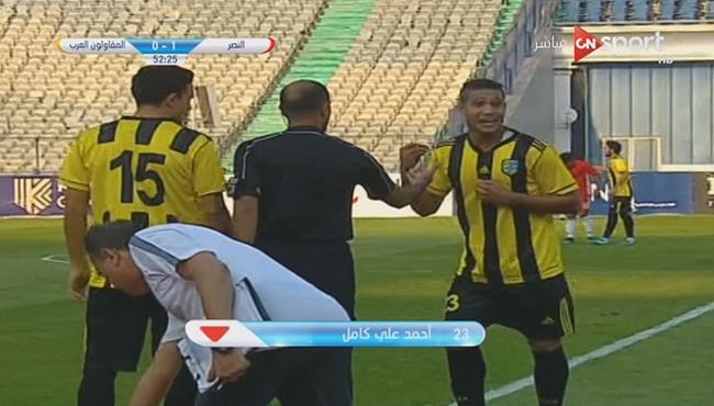 شاهد ماذا فعل أحمد على لحظة تبديله بـ محمد ناجى جدو