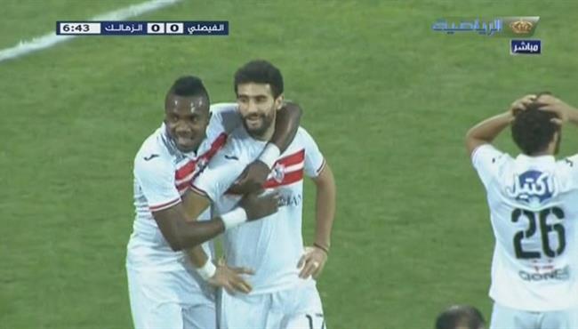هدف باسم مرسى الملغى فى مرمى الفيصلى