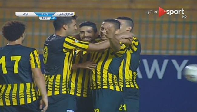 هدف محمد فاروق فى مرمي الرجاء 3 0 الدوري المصري