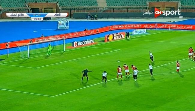 هدف عاصم صلاح في مرمي الاهلي 1 0 الدوري المصري