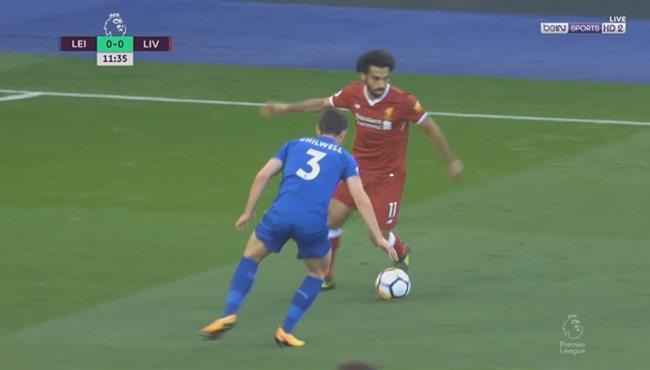 ملخص لمسات محمد صلاح فى مباراة ليستر سيتي وليفربول