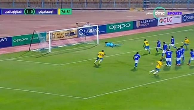 هدف محمود متولي الصاروخي في مرمي المقاولون