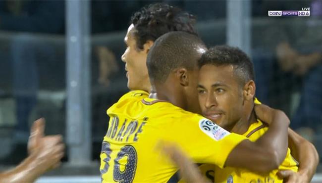 هدف نيمار الصاروخي في مرمي ميتز الدوري الفرنسي