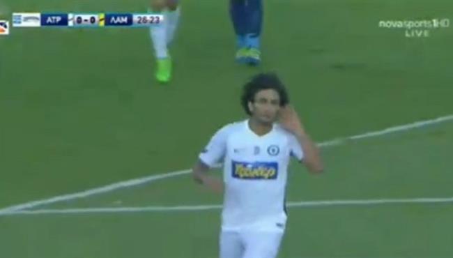 هدف عمرو ورده فى مرمي لاميا الدورى اليوناني