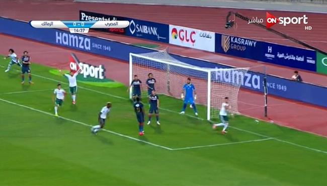 هدف اسلام ابو سليمه في مرمي الزمالك 1 0 الدوري المصري
