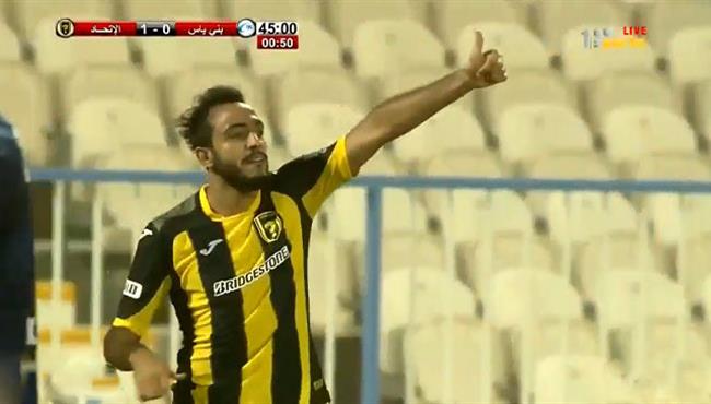 هدف محمود كهربا في مرمي بني ياس مبارة ودية