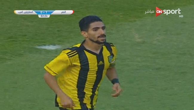 هدف محمد فاروق فى مرمى النصر 1 1 الدورى المصرى