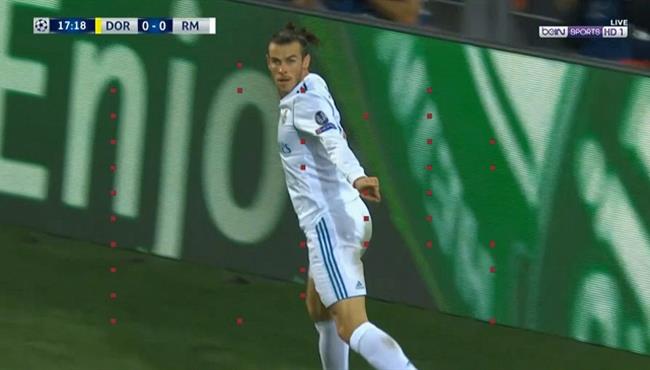 هدف جاريث بيل في مرمي بوروسيا دورتموند تعليق عصام الشوالي
