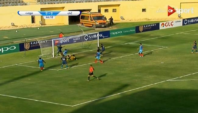 هدف بتروجيت الاول في مرمي انبي 1 0 الدوري المصري