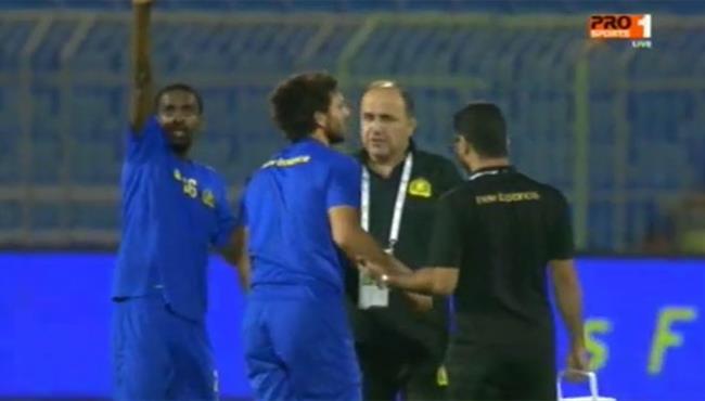 اصابة حسام غالي قبل مباراة النصر و الفيحاء