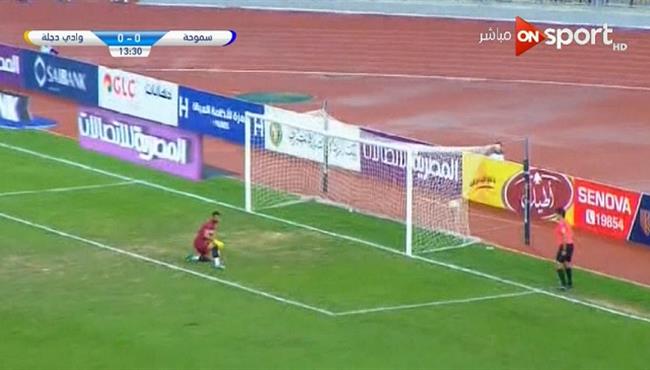 هدف حسام حسن فى مرمى وادي دجلة 1 0 الدورى المصرى