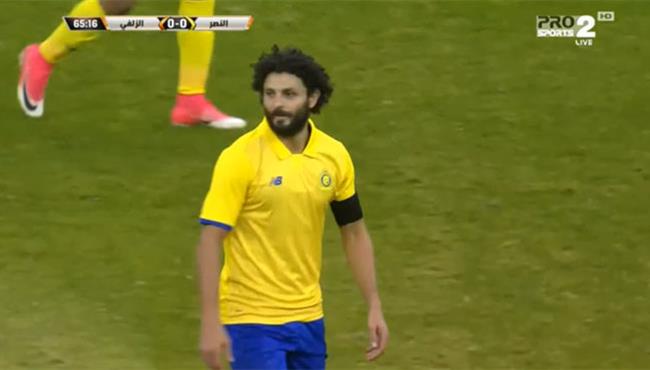 ملخص لمسات حسام غالي في مباراة النصر والزلفي