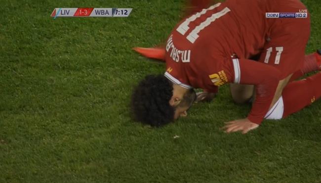 هدف محمد صلاح فى مرمى وست بروميتش