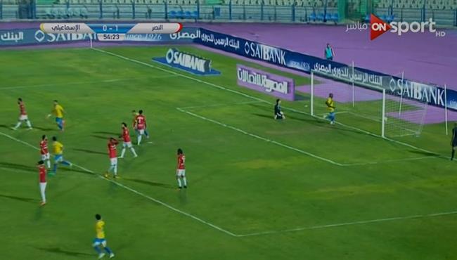 هدف محمد ابو المجد العالمي في مرمي النصر
