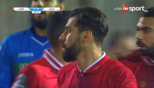 هدف الاهلي الثاني في مرمي الزمالك عبدالله السعيد