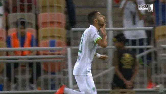 هدف مؤمن زكريا في مرمي الشباب