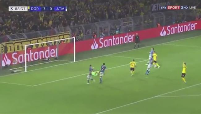 اهداف مباراة بوروسيا دورتموند وأتلتيكو مدريد 4 0 دوري ابطال اوروبا