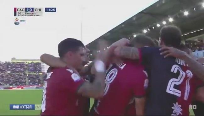 اهداف مباراة كالياري وكييفو 2 1 الدوري الايطالي