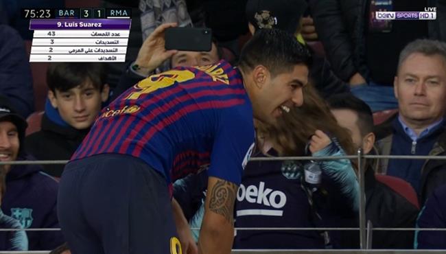 هدف سواريز الثاني فى مرمي ريال مدريد تعليق عصام الشوالي