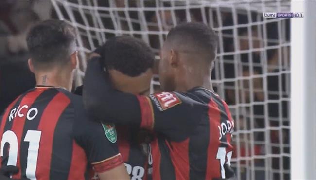 هدف رائع لـ بورنموث امام نوريتش سيتي بكأس الرابطة الانجليزية