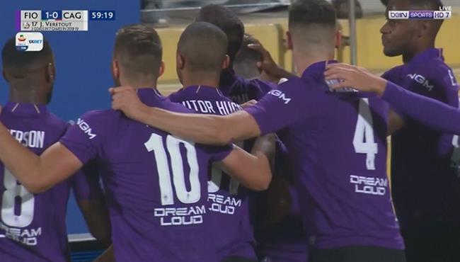 اهداف مباراة فيورنتينا وكالياري 1 1 الدوري الايطالي